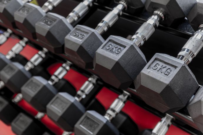 Trainingsbereich Freihantel